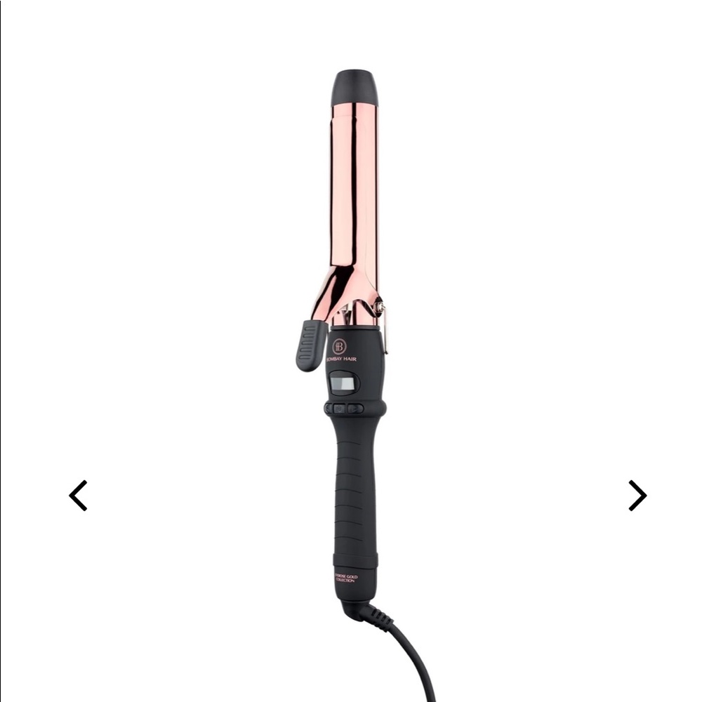 Bombay 32mm Rose Gold Curling Iron with Clamp